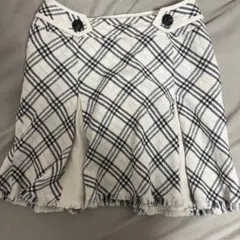 美品　Burberry チェック柄ミニスカート 36