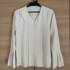 【未使用品】N. エヌ ナチュラルビューティーベーシック　ブラウス　春
