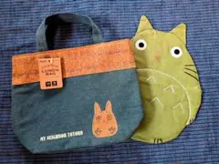 となりのトトロ ランチバッグ コルク＆デニムのサムネイル