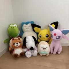 ぬいぐるみ まとめ 7点セットのサムネイル