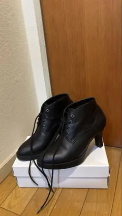 UNIQLO レースアップブーツ ブラック Lサイズ