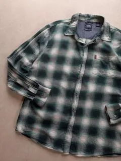 カラーリング◎ 90's CHAPS ombre check flannel