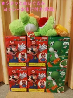 スーパーマリオビッグアクションフィギュア マリオ×4&ヨッシー×2 計6点セット