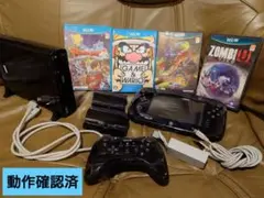 Wii U 32GB 本体(プロコンとソフト4本付)