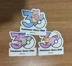 ポケモン 30周年 ヤドン ヤドラン ヤドキング 韓国 ステッカー - メルカリ