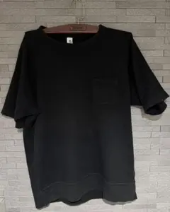 Lサイズ ループウィラー BEAMS+ 半袖 スウェット Tシャツ 黒 ビームスのサムネイル