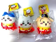 ちいかわ〈山形限定◦さくらんぼ〉ぬいぐるみ キーチェーン ご当地 3体