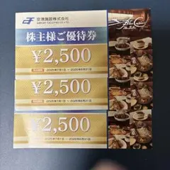 空港施設 株主優待券 7500円分のサムネイル
