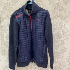 OAKLEY ネイビー キルティングジャケット L
