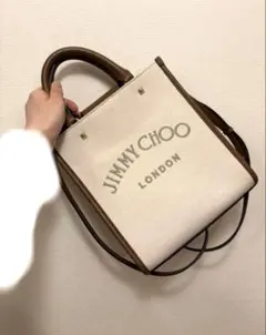 JIMMY CHOO（ジミーチュウ）　縦長ショルダーバッグ　中古のサムネイル
