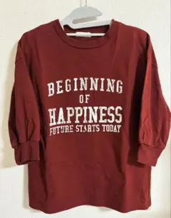 earth music&ecology 赤　トレーナー