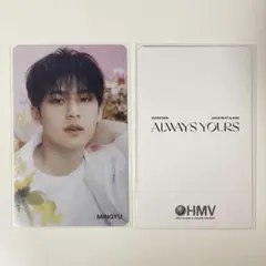 SEVENTEEN ミンギュ HMV 店舗特典 トレカ always yours