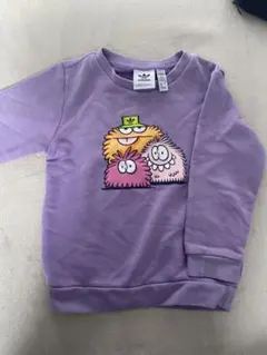 adidas パープル トレーナー 100