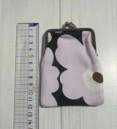 [美品]マリメッコ 小物入れ ポーチ がま口 ミニ ウニッコ