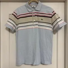 Lacoste ストライプ ポロシャツ
