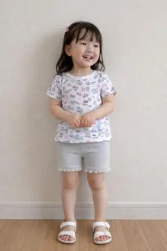 アンパンマン　Tシャツ　95センチ　ショートパンツ　90センチのサムネイル