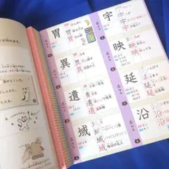 漢字が苦手なお子様■小学6年生 漢字カード■視覚支援 漢字おぼえるカード夏休みのサムネイル