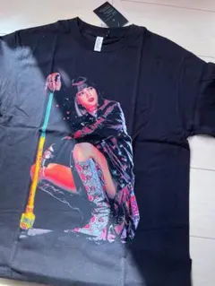 安室奈美恵 アムロちゃん Tシャツ(XL) ブラック - メルカリ