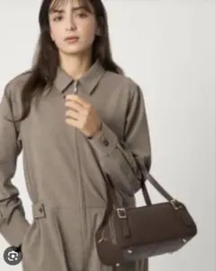 UNITED ARROWS 本革 2WAYショルダーバッグ（タグ付き）