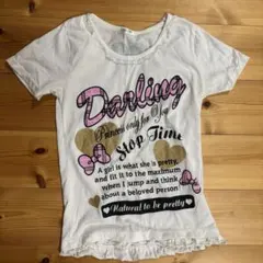 COLZA ロゴプリント 半袖Tシャツ ホワイト S