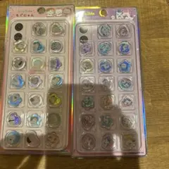 【正規品】おはじきシール2種もぐにゃんユニコーンロゼッタ