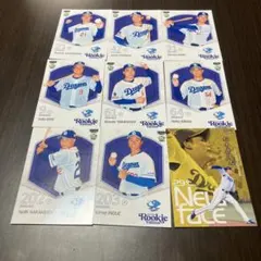 BBM 2025 ルーキーエディション ドラゴンズ　コンプ