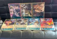 セガ ラッキーくじ「名探偵コナン メモリアルカット FILE.2」K賞　全7種