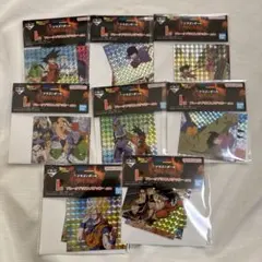 一番くじ　ドラゴンボール　I賞　フレークプリズムステッカー　コンプリートセット