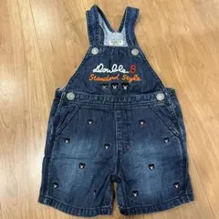ミキハウス　ダブルビー　サロペット　オーバーオール　90