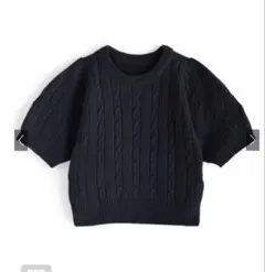 ネイビー 半袖 トップス　グレイル