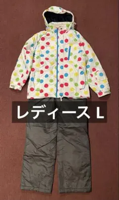 SPALDING スキー・スノーボードウェア 上下セット Lサイズ