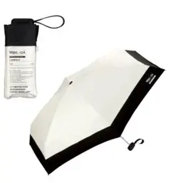 Wpc / IZA ZA003コンパクト / 折りたたみ日傘 ホワイト/ブラック