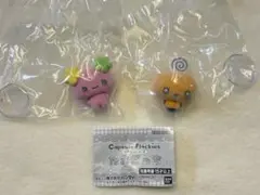 たまごっち カプセルフロッキーズ マスコット　めめっち　ふらわっち