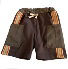 ハーフパンツ 80　ポケット付　ボトムス　半ズボン