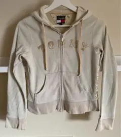 トミージーンズ　フルジップ　ロゴパーカー　XSサイズ