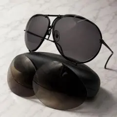 164 Carrera カレラ サングラス 度無 5621 ポルシェデザイン - メルカリ
