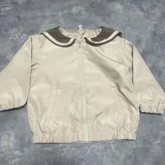ベビー セーラーカラー アウター ベージュ