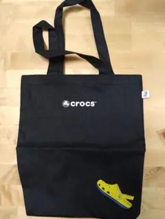 タイムセール【販促】crocs トートバッグ ブラック&オレンジ