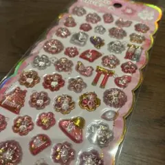 【大人気】 【和柄】【桜】激かわ3Dシール