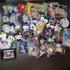 呪術廻戦　他　缶バッジ　ラバー　等　44点