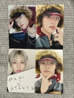 ミンギ ATEEZ BAD HMVモバガチャ ATINY盤トレカなど 9枚セット - メルカリ
