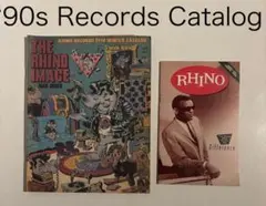 RHINO RECORDS 1990年冬カタログ 西海岸レコードレーベル