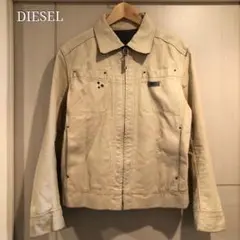 DIESEL ディーゼル レザー×デニムジャケット