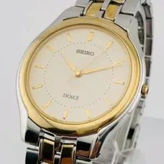 90s 【美品】 SEIKO セイコー DOLCE ドルチェ 腕時計　コンビ