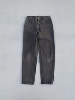 Levi's カナダ製 550 先染 ブラック デニム ジーンズ　W29