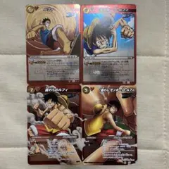 ミラクルバトルカードダス ルフィ / エース P 3枚 Vジャンプ - メルカリ
