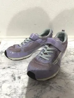 moonstar ムーンスター 月星 パープル スニーカー 22.5cm