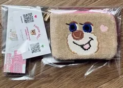 L字ポーチ　ドアップテディ　ガール フェイラー おまけ付き