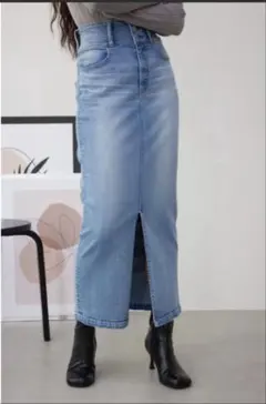 こっこ様専用アズールバイマウジーハイウエストデニムスカート
