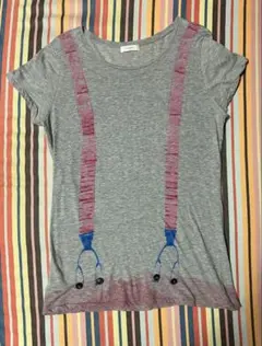 ポールスミス　半袖Tシャツ サスペンダープリントのサムネイル
